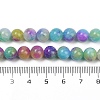 Natural Dyed White Jade Beads Strands G-NH0045-01C-5