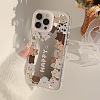 Cat Mirrored Axrylic Mobile Phone Cover PW-WG472D8-09-4