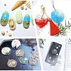 Olycraft Ocean Themed Alloy Cabochons MRMJ-OC0001-29-7