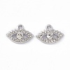 Alloy Rhinestone Pendants PALLOY-P287-06P-3