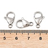 Tarnish Resistant 316 Surgical Stainless Steel Lobster Claw Clasps STAS-316-FL15A-4