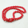 Natural Mashan Jade Round Beads Strands X-G-D263-8mm-XS16-2