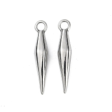 316 Surgical Stainless Steel Pendants STAS-G349-32AS