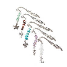 Alloy Mermaid Bookmarks AJEW-JK00186