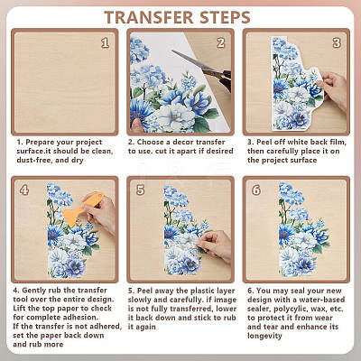 3 Sheets 3 Styles PVC Waterproof Decorative Stickers DIY-WH0404-582-1