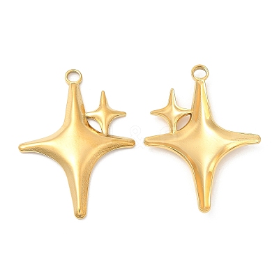 304 Stainless Steel Pendants STAS-Z041-29G-1