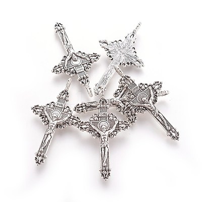 Tibetan Style Alloy Pendants LS-PALLOY-J050-01AS-RS-1