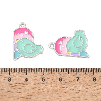 Alloy Enamel Pendants AL-CBA292F-01L-P-1
