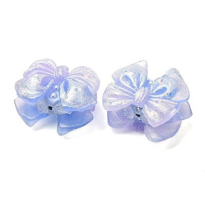 Luminous Opaque Resin & Rhinestone & Polymer Clay Beads RE-CBA1913-02I-1