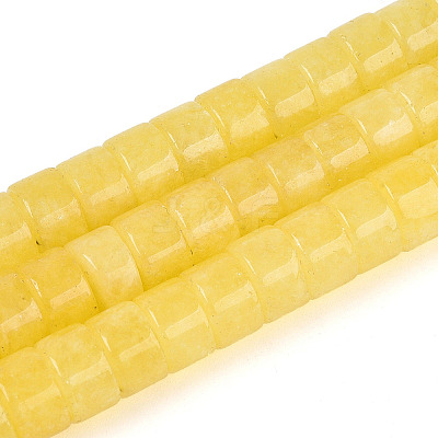 Dyed Natural White Jade Beads Strands G-T143-17E-1
