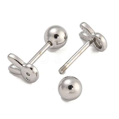 304 Stainless Steel Cartilage Earrings EJEW-B066-01D-P-1