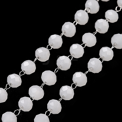 Handmade Glass Beaded Chains CHS-K013-01P-1