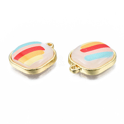 Resin Pendants PALLOY-N161-005-NR-1