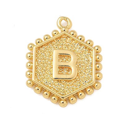 Brass Pendants KK-B126-01G-B-1