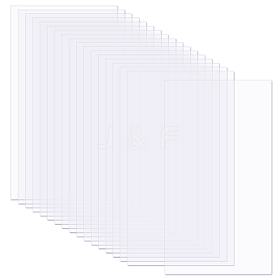 PET Plastic Sheets LS-DIY-WH0304-942-1