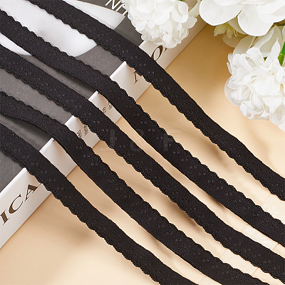 Chinlon Wavy Edge Elastic Band EC-GF0001-41A-1