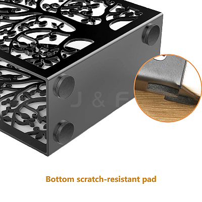 Iron Napkin Holder DJEW-WH0020-005-1