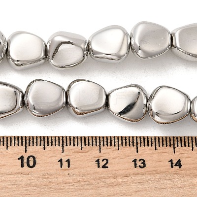 Electroplate Glass Beads Strands EGLA-F166-06P-1