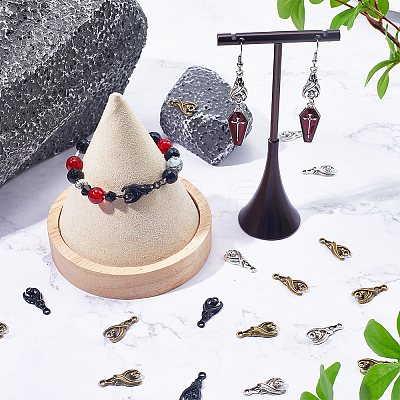 90Pcs 3 Colors Alloy Pendants FIND-SC0006-51-1