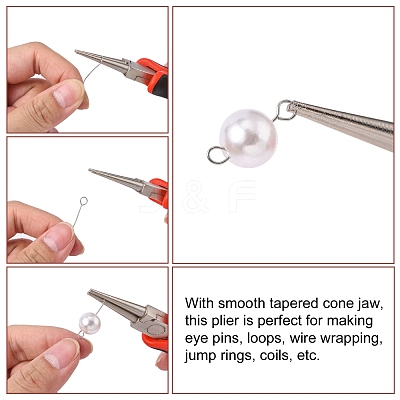 Carbon Steel Jewelry Pliers for Jewelry Making Supplies PT-S050-1