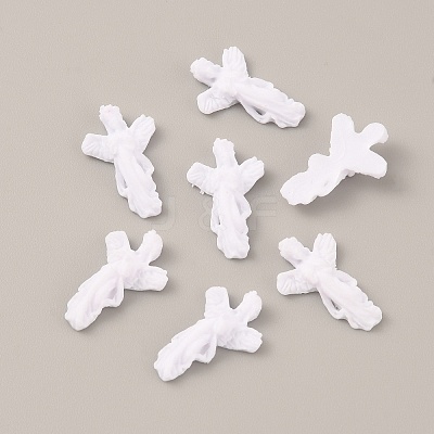 Virgin Mary Resin Cabochons MRMJ-WH0075-63B-1