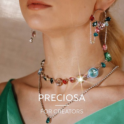 Preciosa® MAXIMA Crystal Sew-On Cups Y-PRC-SD18-00030-G-1