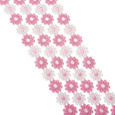 Colorful Polyester Lace Trim OCOR-TA0001-34C-1