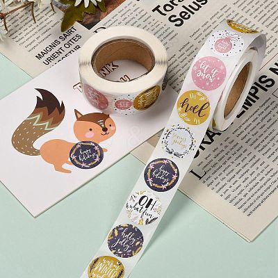 Holiday Roll Stickers DIY-J002-B05-1