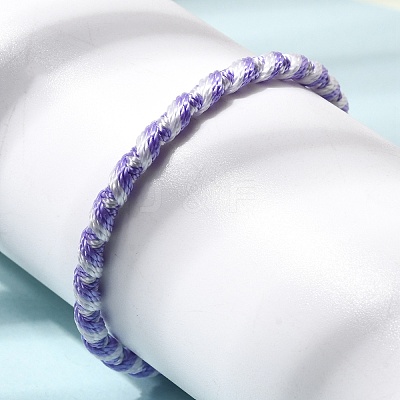 Adjustable Polyester Cord Braided Friendship Bracelets FB-CBA27E8-02C-1