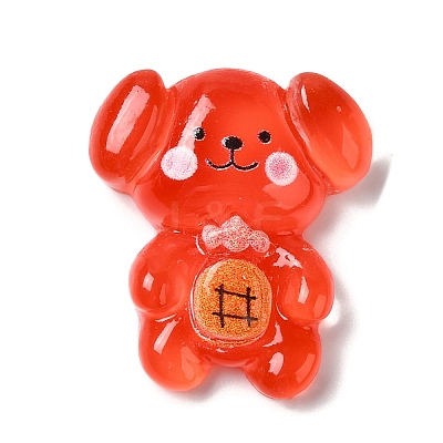 Translucent Resin Decoden Cabochons RESI-M039-04A-1