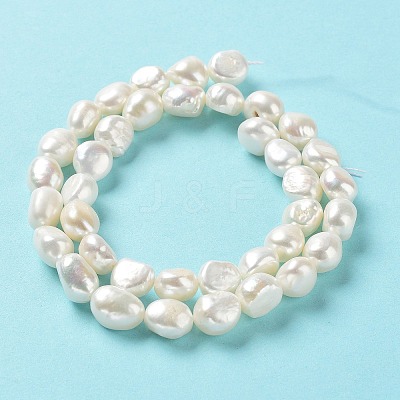 Natural Cultured Freshwater Pearl Beads Strands PEAR-Z002-22-1