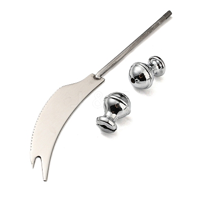 Non-Tarnish 201 Stainless Steel Cake Spatulas AJEW-P114-01D-P-1