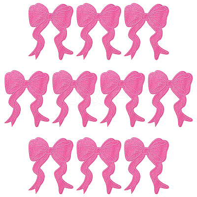 Polyester Iron on/Sew On Patches DIY-WH0595-01A-1
