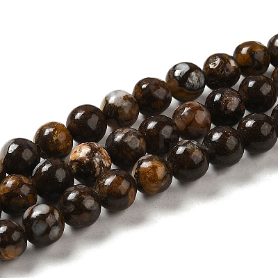 Natural African Opal Beads Strands G-H298-A11-02-1
