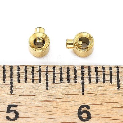 Ion Plating(IP) 304 Stainless Steel Crimp Beads LS-STAS-L216-51G-1