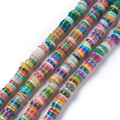 Natural Freshwater Shell Beads Strands BSHE-I016-04F-1