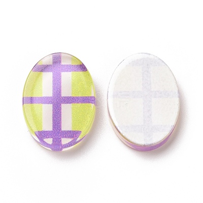 Transparent Acrylic Cabochons TACR-G041-02D-1