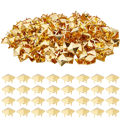 200Pcs Iron Studs Rivets IFIN-GF0001-63G-1