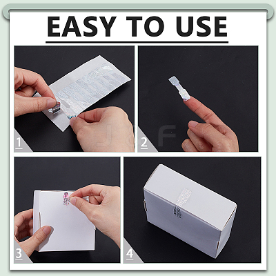 Self-Adhesive Labels Stickers LS-DIY-WH0899-88B-1