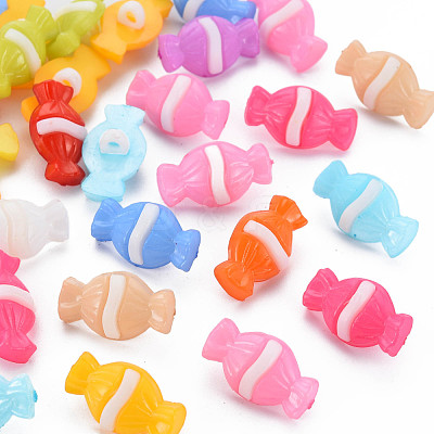 1-Hole Plastic Buttons BUTT-N018-006-1