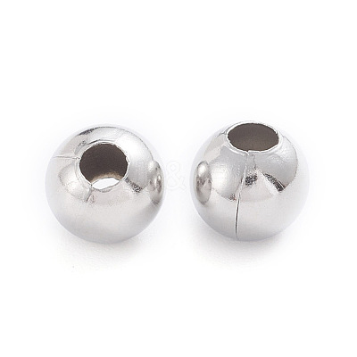 Tarnish Resistant 304 Stainless Steel Beads STAS-G230-P07-1