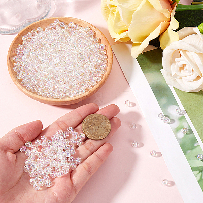 Transparent Acrylic Beads MACR-SP0001-28A-01-1
