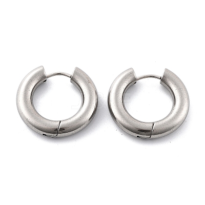 201 Stainless Steel Hoop Earrings EJEW-P304-13C-P-1