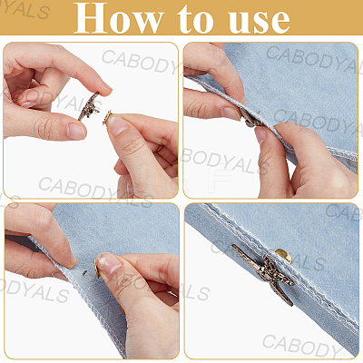 20Pcs Alloy Lapel Pin Backs for Backpack Clothes JEWB-CY0001-10-1