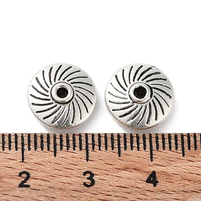 Tibetan Style Alloy Beads FIND-Q094-25AS-1