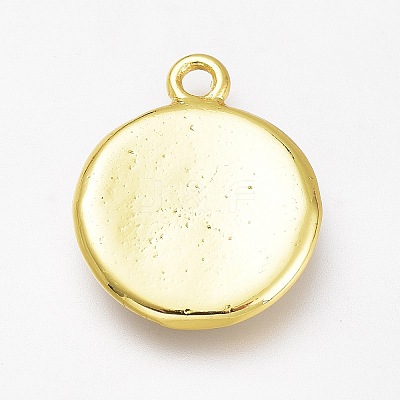 Brass Enamel Pendants KK-H103-01H-G-1