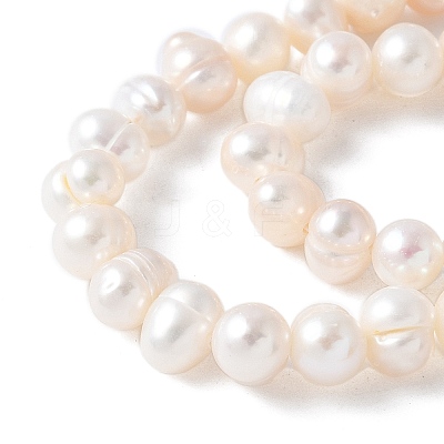Natural Cultured Freshwater Pearl Beads Strands PEAR-I007-07O-02A-1