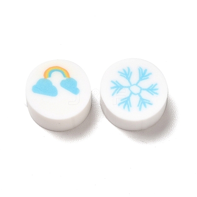 Handmade Polymer Clay Beads CLAY-B003-14-1