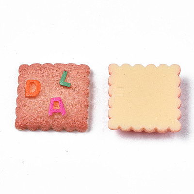 Opaque Epoxy Resin Cabochons CRES-S358-61-1
