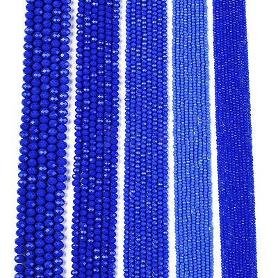 Opaque Solid Color Imitation Jade Glass Beads Strands EGLA-A044-P8mm-D32-1